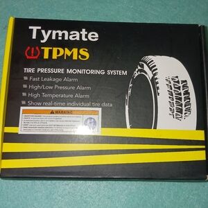 Tymate TPMS Tire Pressure Monitoring System 4 Sensors NEW, 98% Complete